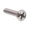 Prime-Line Machine Screw, Indent Hex Head, Phillip Drive No. 6-32 X 1/2in 18-8 Stainless Steel 25PK 9012347 - alternate 1